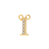 Moment 18K Diamond Number Charm